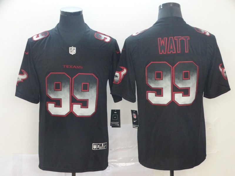 Men's Houston Texans J.J. Watt #99 Black Jersey